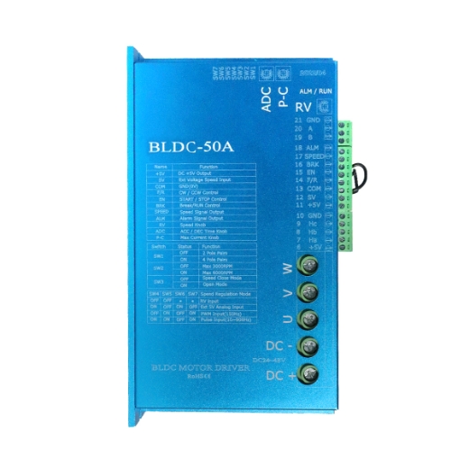 24V-60V Brushless DC Motor Controller 